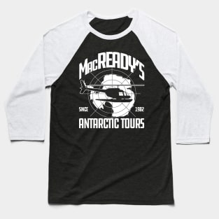 MacReady's Antarctic Tours Baseball T-Shirt